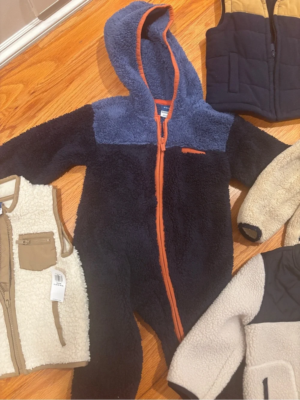 Bundle of Toddler Boy 12-24M 18-24M Outerwear - Vests, Jackets, Bunting LL Bean